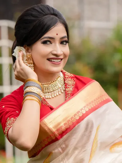 Shilpa Gowda - Professional Makeup Artistry South Indian Bridal Elegance photo 13
