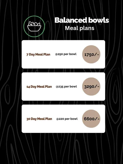 If you love my bowls and want to make healthy eating a simple part of your routine, my meal plans are for you. I've created weekly and monthly options so you don't have to think about 'what's for lunch?' ever again. You get your favorite healthy meals sorted, and you save money on each bowl.
