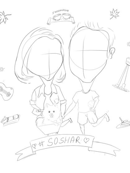 Kalaa Rahasya - Custom Portraits & Illustrations Digital Caricatures & Gifts photo 14