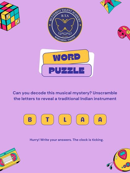 Can you solve this musical word puzzle? We love to keep our community engaged with fun challenges related to the world of music.