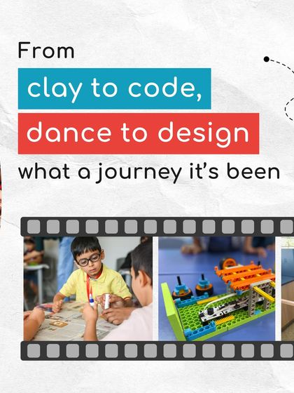 From clay to code, dance to design, what a journey it's been. This collage captures the diverse range of activities from our inaugural summer camp, celebrating the hands-on learning that took place.