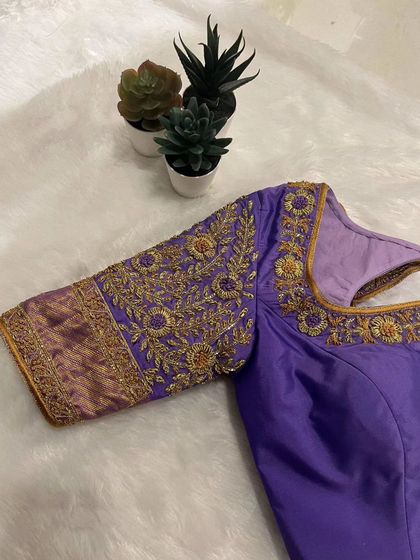 The Glamhouse - Ethnic Wear & Jewellery Rentals Bridal & Heavy Work Blouses photo 19