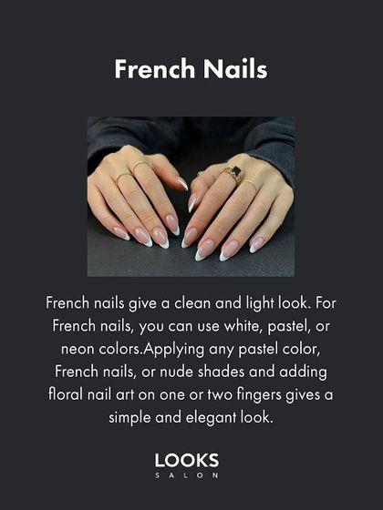 The classic French manicure never goes out of style. As featured in Femina, I recommend this look for its clean, light, and elegant appearance, which can be customized with different colors or subtle art.
