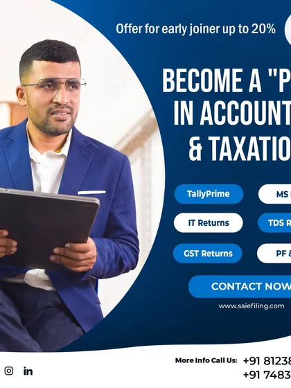 Ready to become a pro in accounting and taxation? Our courses cover all the essential software and compliance topics. Contact us to learn about our early joiner offer of up to 20% off.