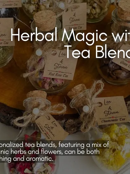 A duplicate of ID 131, this image showcases the charming and personalized idea of custom tea blends.