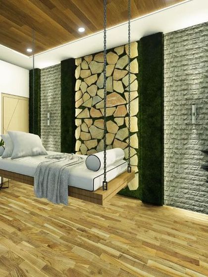 A duplicate of 86, showcasing the harmonious blend of different natural materials.