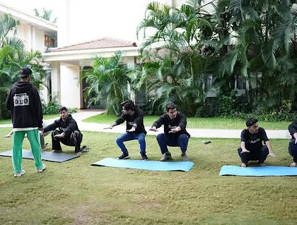 We bring our unique fitness philosophy to corporate teams. Here's a look at our outdoor session with India's top hackers from Polkadot, where we led them through functional movements and team-building exercises. We can customize events at our space or yours.