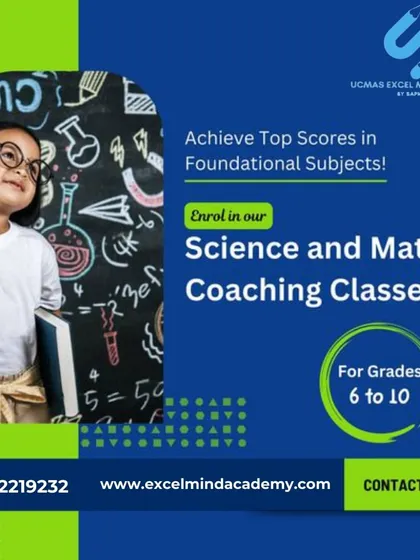 Achieve top scores in foundational subjects. Enroll in our Science and Maths coaching classes for grades 6 to 10 to build a strong base for future success.