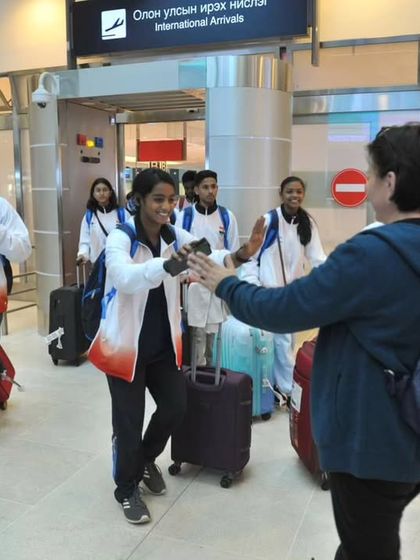 More moments of triumph from various competitions, showcasing our gymnasts with their medals, trophies, and proud coaches.