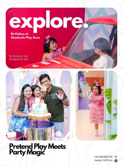 Here, party magic and pretend play come together for the ultimate celebration. We combine the excitement of a birthday party with full access to our imaginative play zones for an unforgettable experience.
