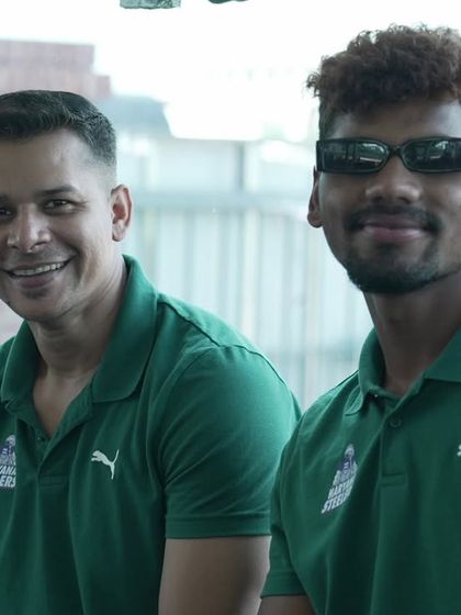 Every team has personalities who lift the vibe. Vishal Tate is one of those players who makes the grind feel lighter with a quick laugh, but is always serious when it's time to work.