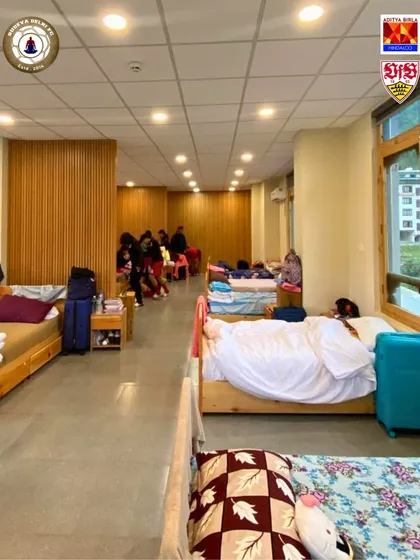 Another view of the residential facilities in Bhutan. We take care of all the daily needs so our players can focus on football.