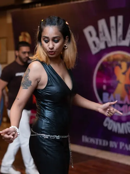 A profile shot from the Bailar Conmigo festival. I am proud to represent the Indian Latin dance community.