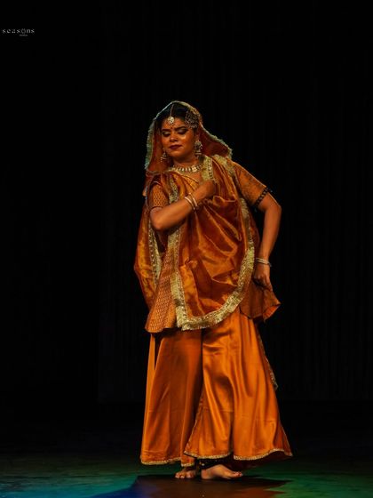 Another glimpse from the Smriti Festival in Chennai. The grace of the Lucknow Gharana is visible in the subtle movements of the hands, eyes, and body, telling a story with every gesture.