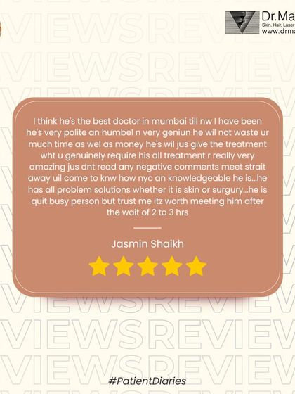 This patient's review emphasizes our commitment to providing genuine, effective treatments without wasting time or money. We believe in honest assessments and delivering the care you truly require.