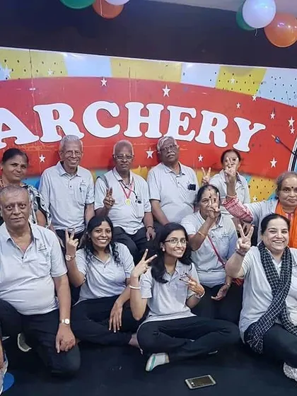 Archery is a sport for all ages. We were delighted to host this wonderful group of senior citizens for a day of fun and friendly competition.