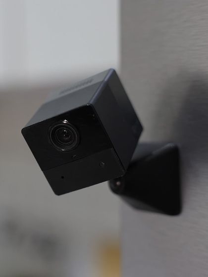 The compact and wireless EZVIZ BC2 Smart Home Battery Camera. Its small size and battery power allow for flexible placement anywhere in your home without needing to be near a power outlet.
