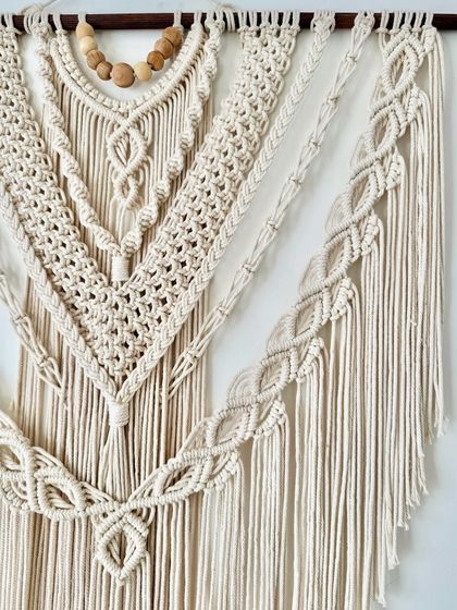 Shikha Agarwal - Custom Macrame & Crochet Home Decor Large Statement Wall Hangings photo 31