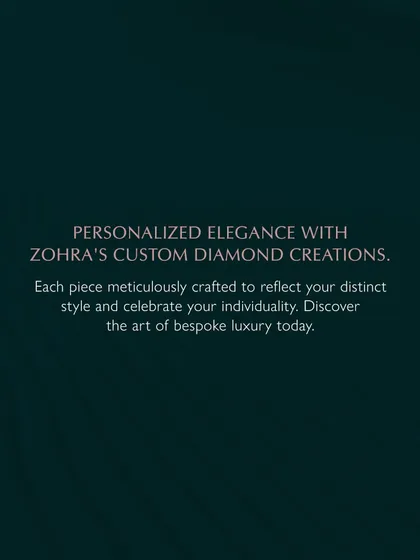 Personalized elegance with my custom diamond creations. Each piece is meticulously crafted to reflect your distinct style and celebrate your individuality. Discover the art of bespoke luxury today.