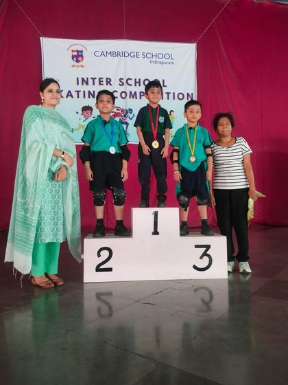 Another set of winners from our talented skating team, showcasing the depth of skill we nurture at our school.