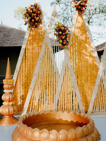 Petals - Wedding Decoration & Styling Vibrant Haldi & Pre-Wedding Events photo 25