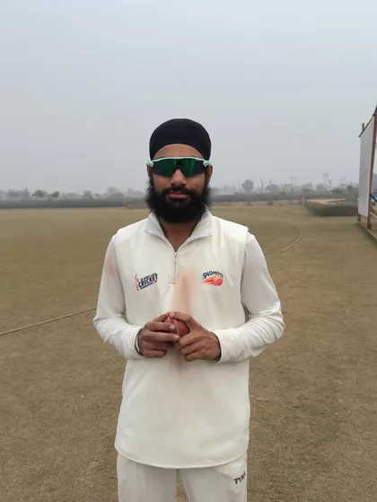 Our team captain after taking a five-wicket haul to secure a win for Neo Sports CC.