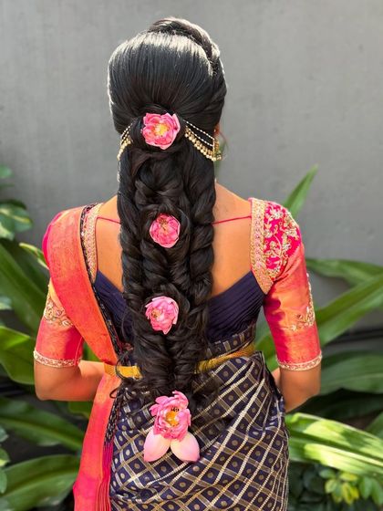 Bhavya Achar - Bridal & Occasion Styling Modern & Fusion Braids photo 15