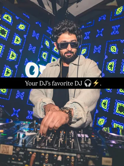 It's more than just playing music. It's about creating a vibe, controlling the energy, and being the one DJ that other DJs look up to. This is me in my element, behind the decks, crafting the perfect set.