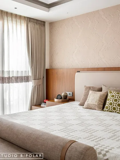 Additional views showcasing the diverse styles and details of our bedroom designs, from material palettes and lighting to furniture selection and layout.