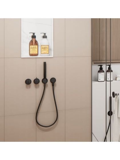 Aakriti Saraf Design - Full-Service Residential Interior Design Modern Bathroom Sanctuaries photo 3