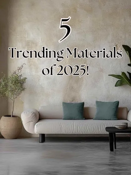 A guide to the five trending materials of 2025. We explore how you can use these materials to create a home that is cozy, comfortable, and minimalist, with a nod to vintage Indian aesthetics.