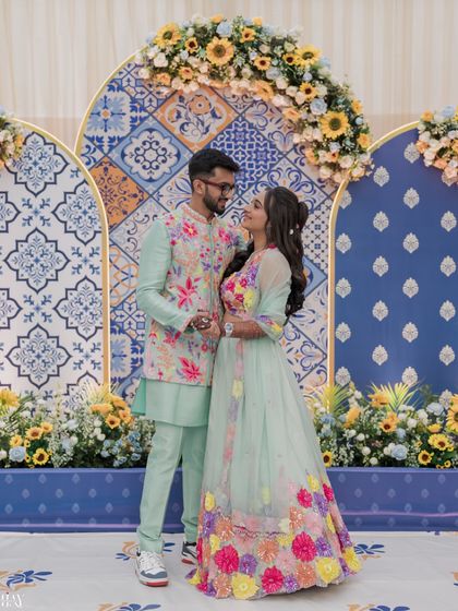 Vibrant Haldi & Mehendi Moments photo 16