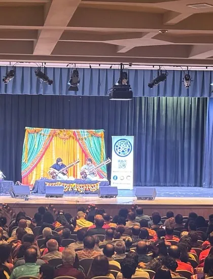 Performing for a full house in New Jersey during one of our USA tours. There is nothing more rewarding than sharing my music with a large and receptive audience like this.
