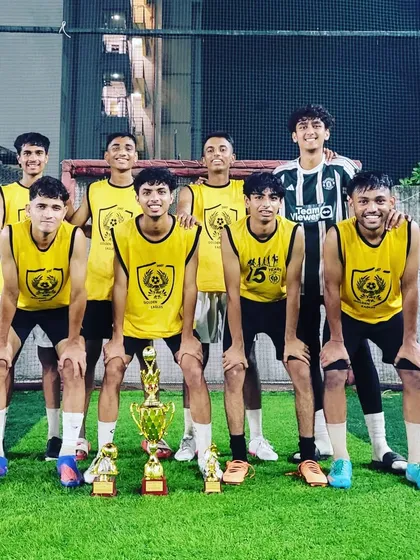 Another victory for our talented Under 18 team at a tournament in Thakurli. Consistent wins like these showcase the high standard of our advanced football coaching.