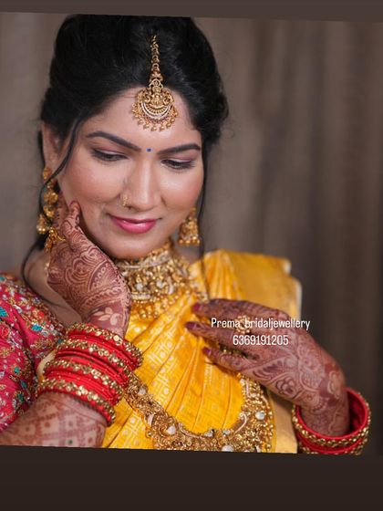 Prema - Bridal Jewellery Rental Happy Brides: Traditional Temple Jewellery photo 19