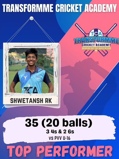 Transform Cricket Academy - Advanced Competitive Cricket Training The Record Breakers: Individual Player Achievements photo 105