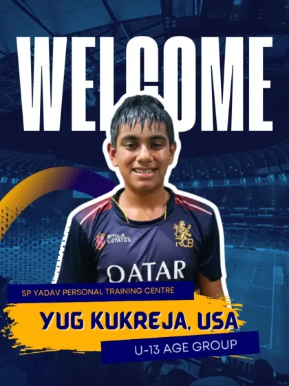 Welcome to the academy, Yug Kukreja! This U-13 player from the USA is ready to unlock his true potential. This is where discipline meets passion, and champions are made.