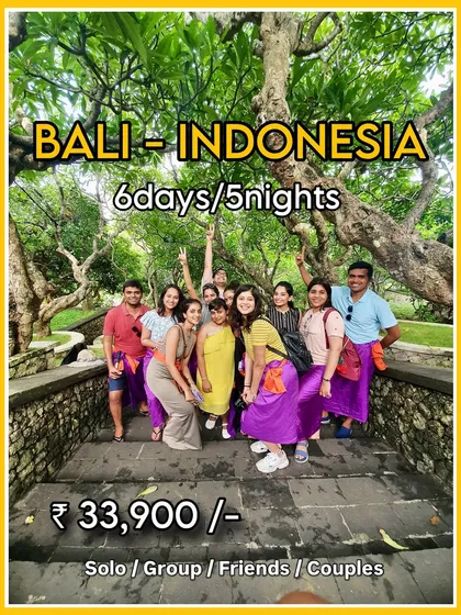 And of course, there's Bali. This trip is a mix of culture in Ubud and wild, beautiful nature in Nusa Penida. We keep the groups small so you get to know everyone.