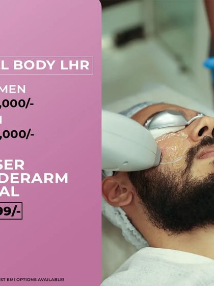 Our monthly deals are designed to help you transform your skin and hair. This offer highlights our full body LHR packages and the popular underarm trial, alongside other advanced treatments.
