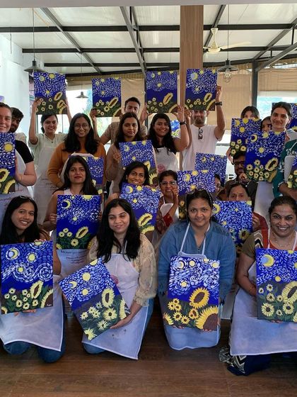 Paint Bar - Private Paint Parties The Paint Bar Vibe: At Our Studio & On The Go photo 14