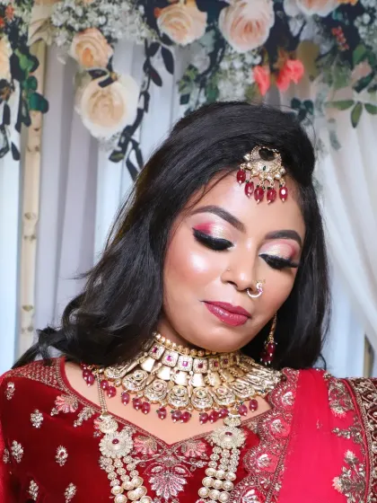 A gallery of our best portfolio shots, showcasing the variety of bridal, reception, and creative looks my students learn to master. Each image is a testament to their skill and hard work.