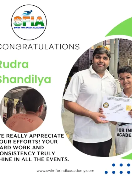 Congratulations to Rudra. We appreciate his hard work and consistency, and we celebrate his success alongside his proud parents.