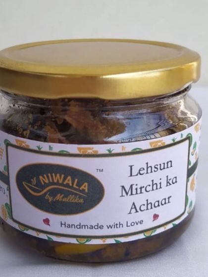 For those who love a bit of everything, my Lehsun Mirchi ka Achaar is a must-try. This garlic and chilli pickle is pungent, spicy, and incredibly addictive.