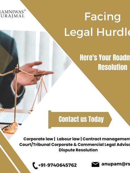 Facing legal hurdles? This graphic presents our firm as your roadmap to resolution. We offer a range of services from corporate law to dispute resolution to help you navigate any legal challenge.