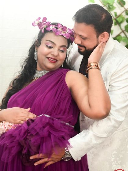 Dee Yashaswini - Occasion Wear Rentals Maternity Photoshoot Outfits photo 46