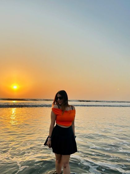 Another beautiful sunset shot. This kind of content is perfect for travel and fashion brands looking for stunning visuals.