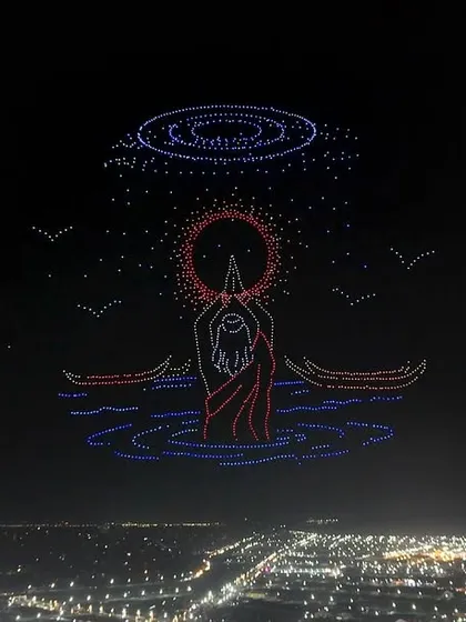 We brought an ethereal depiction of the Samudra Manthan to the skies above the Maha Kumbh, creating a divine spectacle for the world's largest spiritual gathering. This show, featuring 2500 drones, painted stories of faith and unity for millions of devotees.