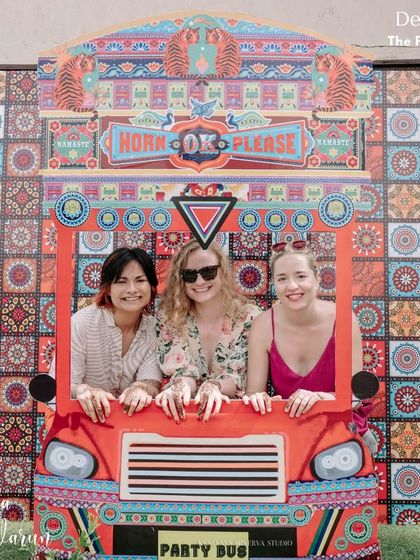 Crimson and Cherry - Full-Service Wedding Planning & Execution Vibrant Sangeet & Mehendi Nights photo 4