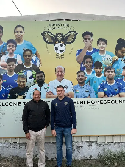We were honored to host the Kerala Blasters team for a practice session at our home ground, providing our players with more professional exposure.