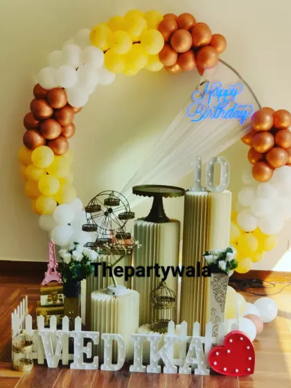 Thepartywala - Full-Service Party Planning Elegant Ring Backdrops photo 10